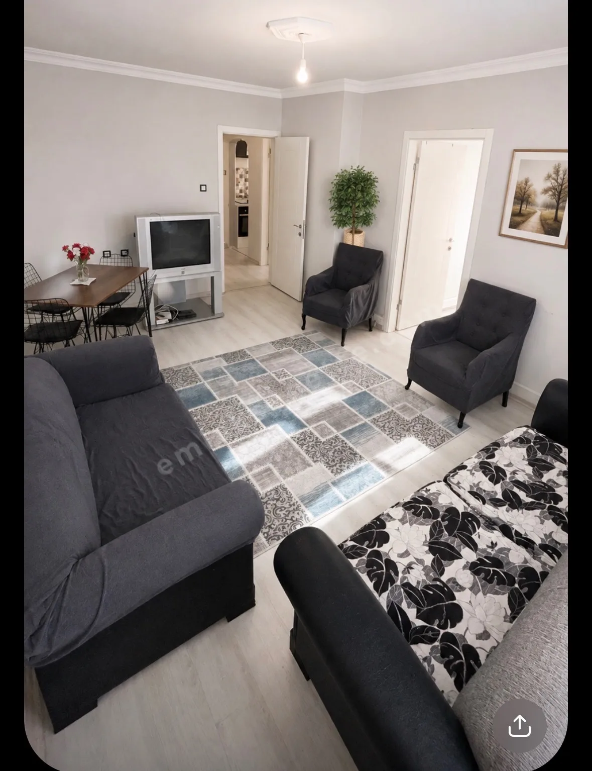 ETİMESGUT KAZIMKARABEKİR DE EŞYALI DAİRE