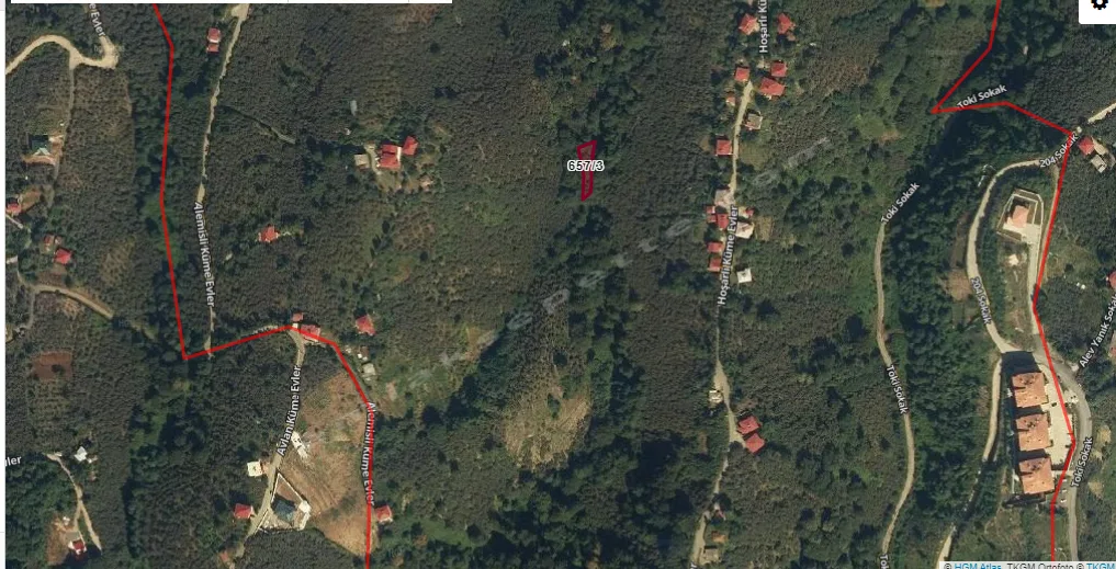 ORMANLARA KOMŞU VİLLALIK ARAZİ
