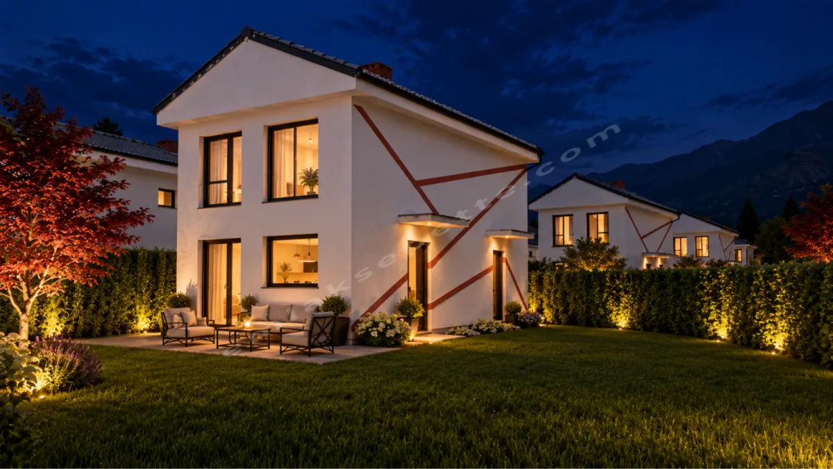 ERZİNCAN ÜZÜMLÜ BAYIRBAĞDA DOĞAYLA İÇ İÇE VİLLA PROJESİ