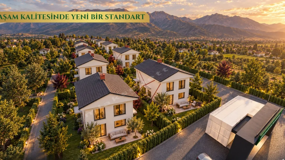 PEŞİNATSIZ PROJEDEN 6 AY SONRA TESLİM VİLLALAR / ERZİNCAN ÜZÜMLÜ BAYIBAĞ